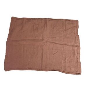 PARACHUTE Linen Standard Sham Adobe Clay
